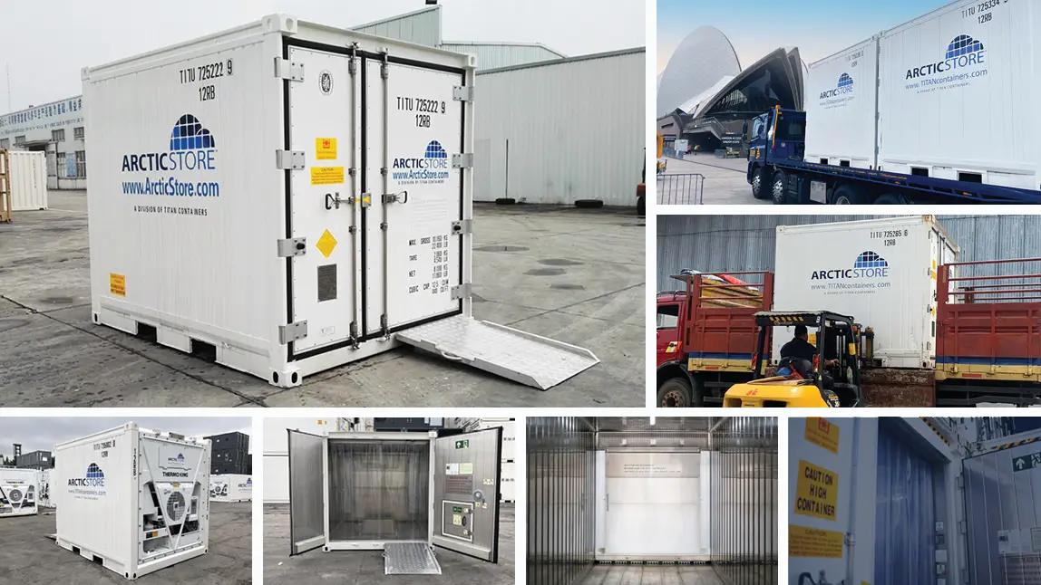 10ft ArcticStore – Chladiace kontajnery na prenájom na Slovensku