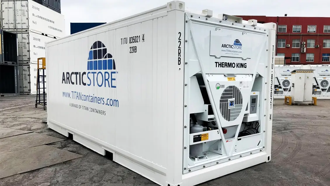 20-stopové chladiace kontajnery ArcticStore na prenájom – chladiace kontajnery