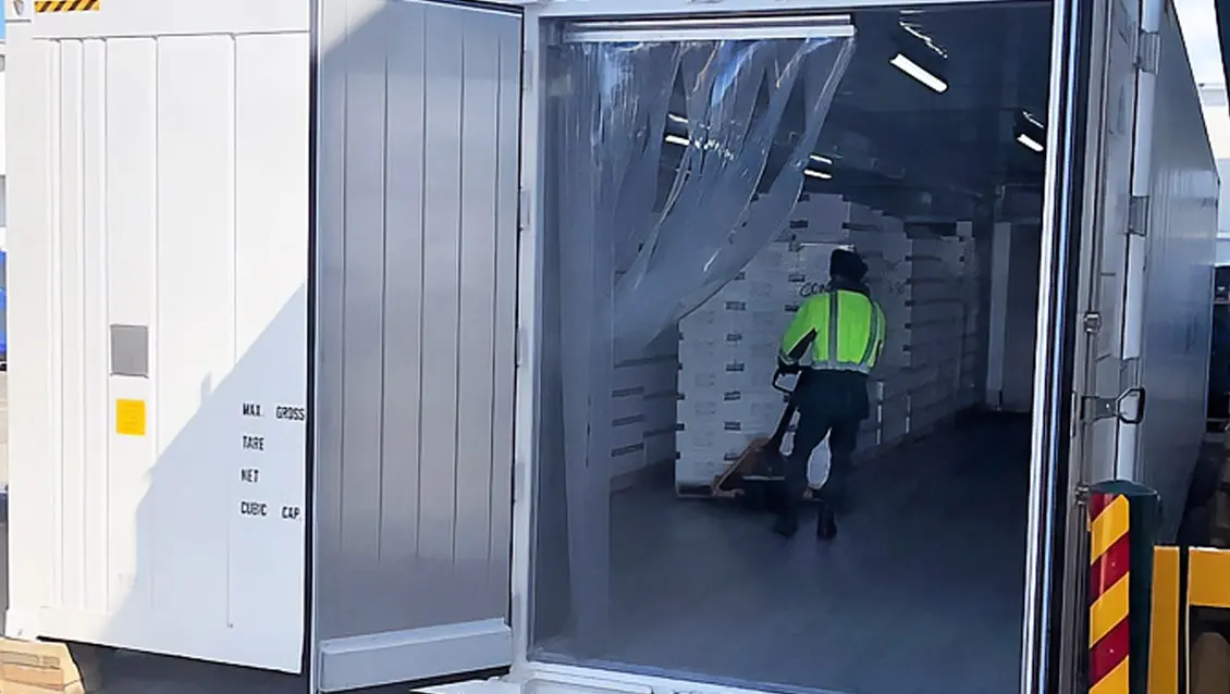 20-stopové modulárne chladiace kontajnery Arctic SuperStore na prenájom
