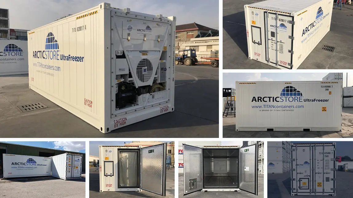 20ft UltraFreezer – Chladiace kontajnery na prenájom na Slovensku