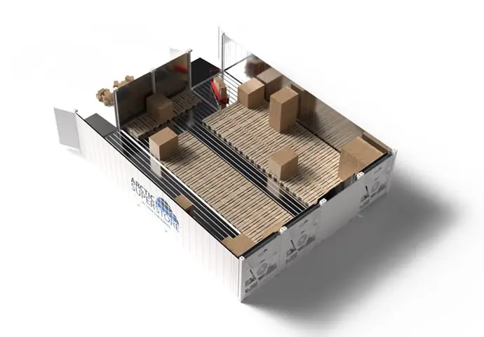 Arctic SuperStore 4-komorový s paletami