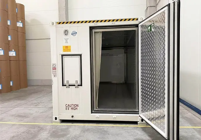 Mraziarenský sklad Arctic Ultrafreezer – Veľmi nízke teploty – Kontajnery na prenájom