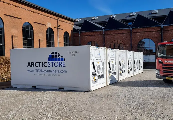 Chladiarenský sklad ArcticStore – 20-stopové chladiarenské kontajnery na prenájom