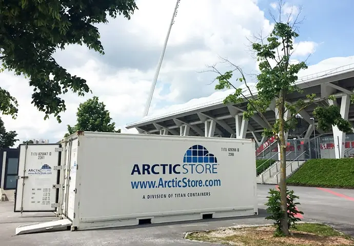 Chladiarenský sklad ArcticStore – 20-stopové chladiarenské kontajnery na prenájom