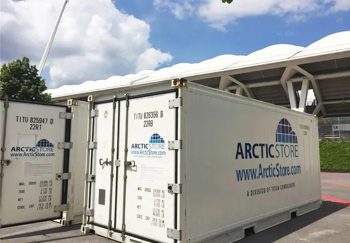 Chladiarenský sklad ArcticStore – 20-stopové chladiarenské kontajnery na prenájom