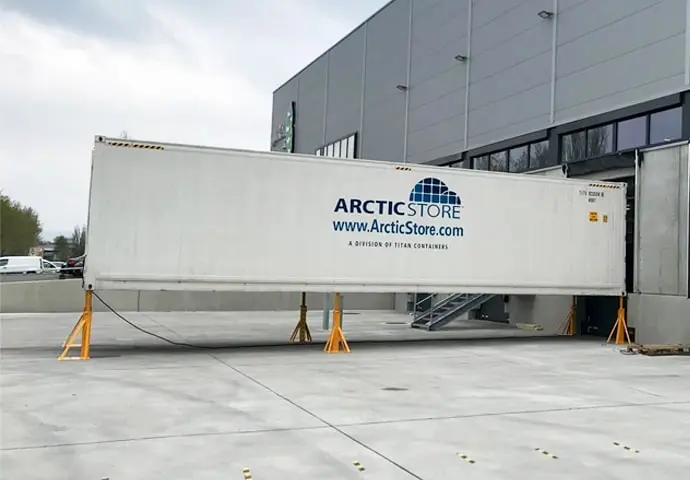 Chladiarenský sklad ArcticStore – 40-stopové chladiarenské kontajnery na prenájom