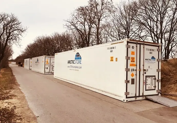 Chladiarenský sklad ArcticStore – 40-stopové chladiarenské kontajnery na prenájom