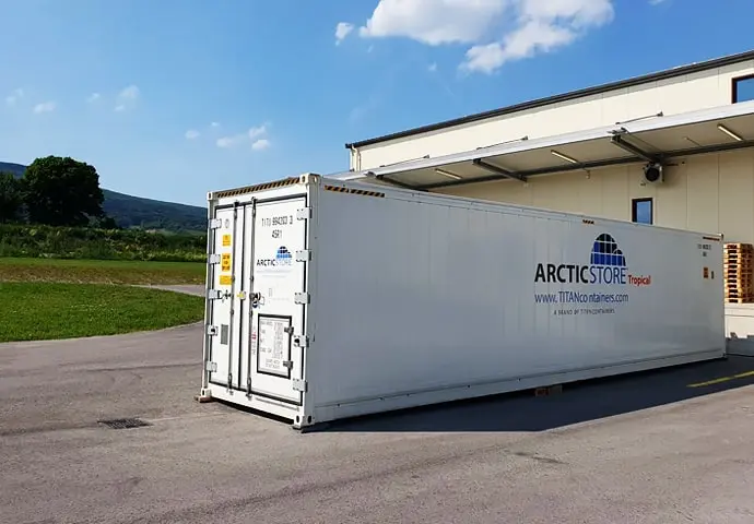 Chladiarenský sklad ArcticStore Tropical – 40-stopové mraziarenské a chladiarenské kontajnery na prenájom
