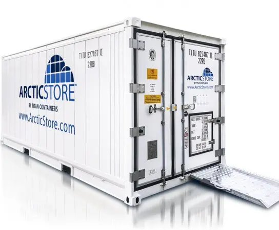 Chladiace kontajnery – ArcticStore 20-stopový chladiaci sklad