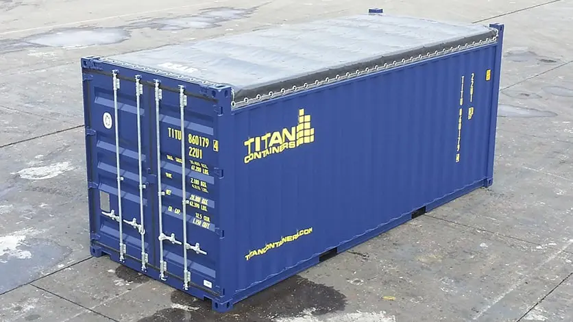 Open-top kontajnery na prenájom