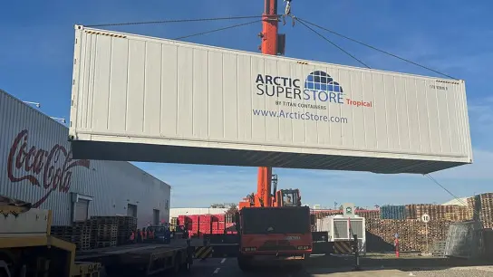 Arctic SuperStore Coca Cola Rumunsko – Riešenia chladiacich skladov