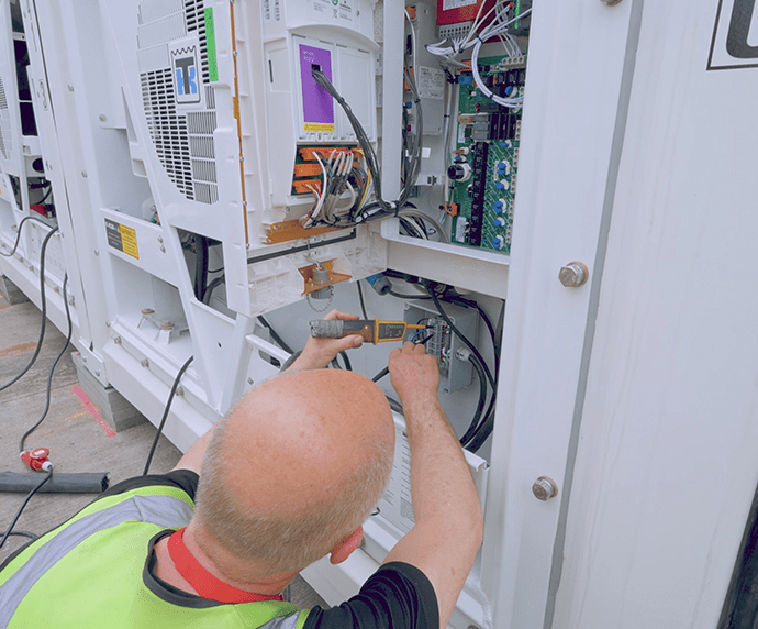 Elektrická inštalácia – príslušenstvo kontajnerov