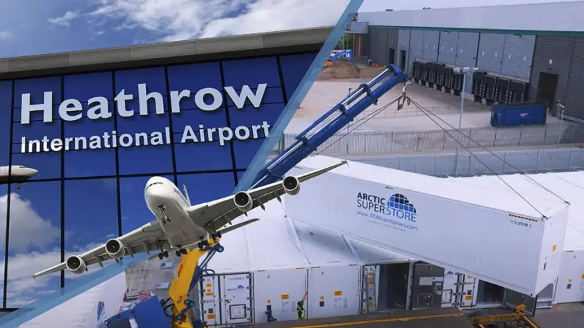 Inštalácia SuperStore na letisku Heathrow – Riešenia chladiacich skladov