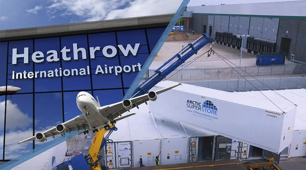 Inštalácia SuperStore na letisku Heathrow – Riešenia chladiacich skladov