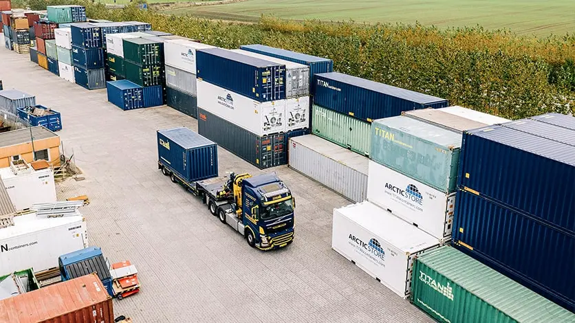 Sklady kontajnerov od spoločnosti TITAN Containers
