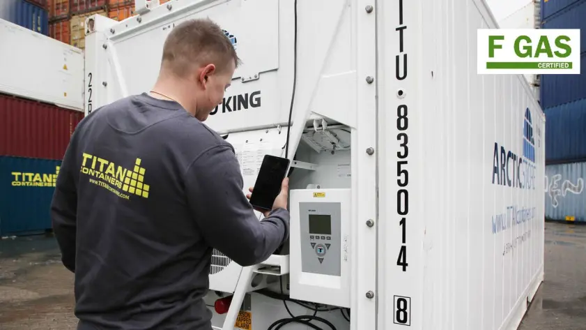 Certifikát F-Gas TITAN