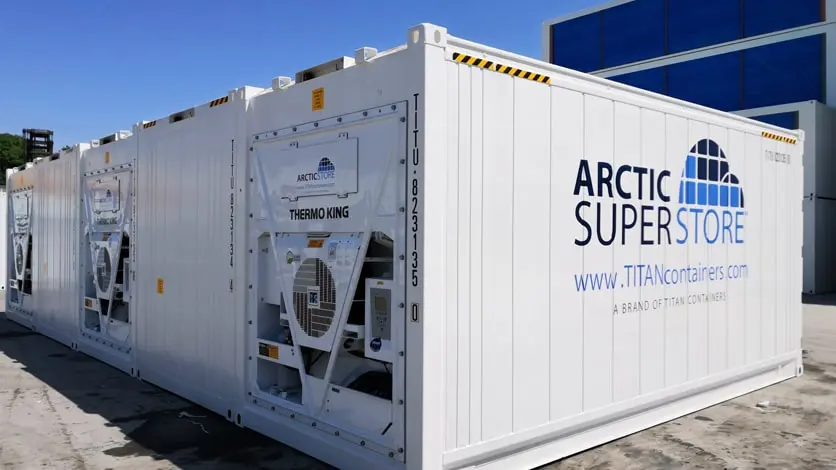 Modulárny chladiaci sklad Arctic SuperStore pre služby verejného zdravotníctva
