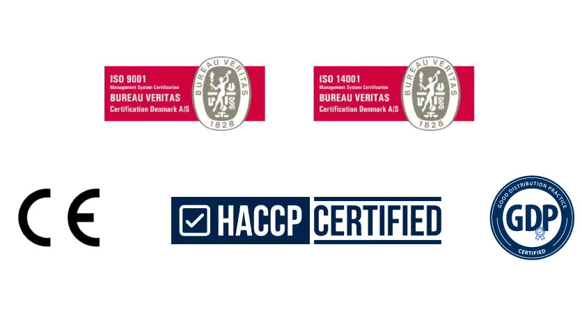 Certifikáty spoločnosti TITAN
