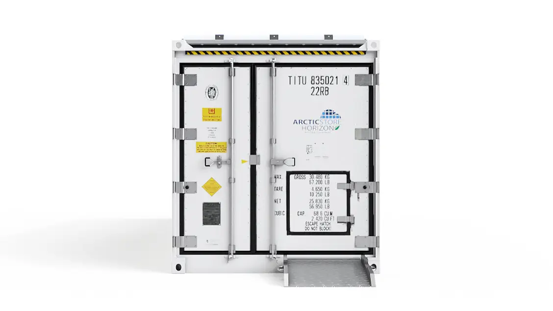 40ft ArcticStore Horizon Udržateľný Chladiarenský Kontajner